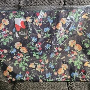 Disney Black Floral Minnie Mouse Bag